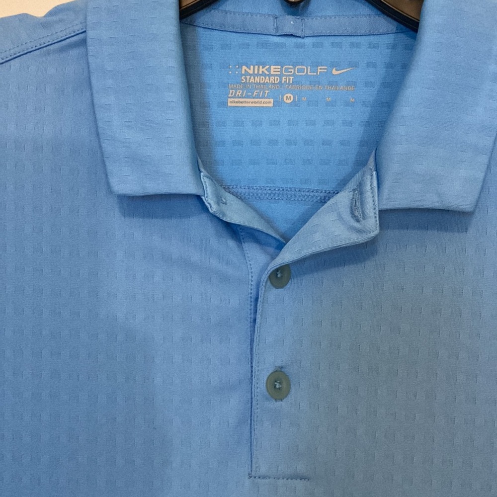Nike Golf Polo Shirt Dri Fit Men's Medium